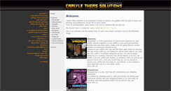 Desktop Screenshot of carlyletheassolutions.com
