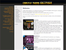 Tablet Screenshot of carlyletheassolutions.com